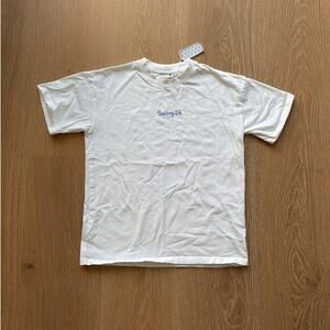 Sunny De Gigi Oversized Tee Size S in White Blue
